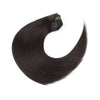 160g clip in hair extensions dark brown #2|var-31950195392584