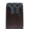 140g clip in hair extensions dark brown 2# 22"|var-31957320564808