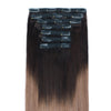 140g Ombre T2/6# Clip In Hair Extensions 20"