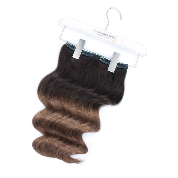 140g Ombre T2/6# Clip In Hair Extensions