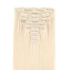 220g clip in hair extensions ash blonde #60 22"|var-31957321154632