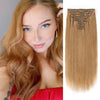 220g Strawberry Blonde 27# Clip In Hair Extensions 22"