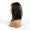 Bob Wigs 4X4 Lace Wigs Silky Straight Human Hair Wigs Highlights 1B/27# 150% Density