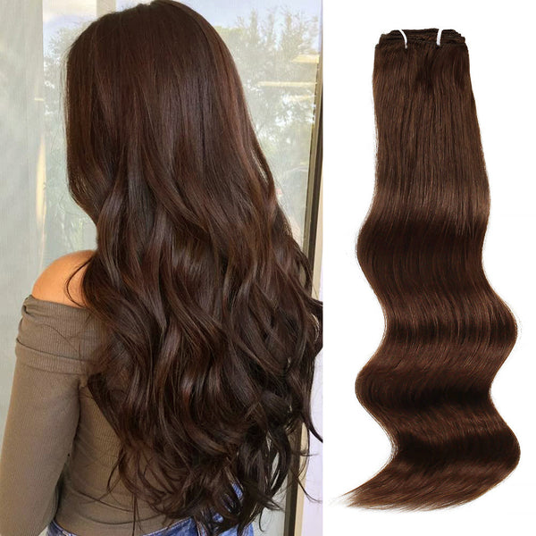 105G Dark Brown 2# Clip in Hair Extensions 18