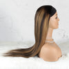 Headband Wigs Silky Straight Human Hair Glueless Wigs, Get Free Headband