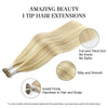 I Tip Hair Extensions Highlights P18/613#