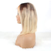 Bob Wigs 13X4 Lace Wigs Silky Straight Human Hair Wigs Ombre 3/613# 150% Density