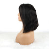 Bob Wigs 4X4 Lace Wigs Wavy Human Hair Wigs Highlight Natural Black 150% Density