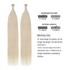 I Tip Hair Extensions #60A Light Ash Blonde