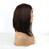 Bob Wigs 4X4 Lace Wigs Silky Straight Human Hair Wigs Natural Black 150% Density
