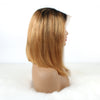 Bob Wigs 13X4 Lace Wigs Silky Straight Human Hair Wigs Ombre 1B/27# 150% Density