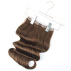 120g clip in hair extensions chocolate brown 4#|var-31950160134216