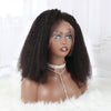 13x4 Lace Front Wigs Afro Coily Wigs Natural Hairline 4C Wigs Human Hair for Woman 150% Density