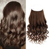 Wire Hair Extensions 4# Reddish Brown
