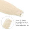 Tape In Hair Extension #60A Light Ash Blonde