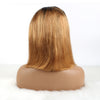 Bob Wigs 13X4 Lace Wigs Silky Straight Human Hair Wigs Ombre 1B/27# 150% Density