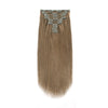 160g Chestnut Brown 6# Clip In Hair Extensions 20"