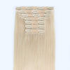 120g clip in hair extensions ash blonde 60# 16"|var-31955963248712