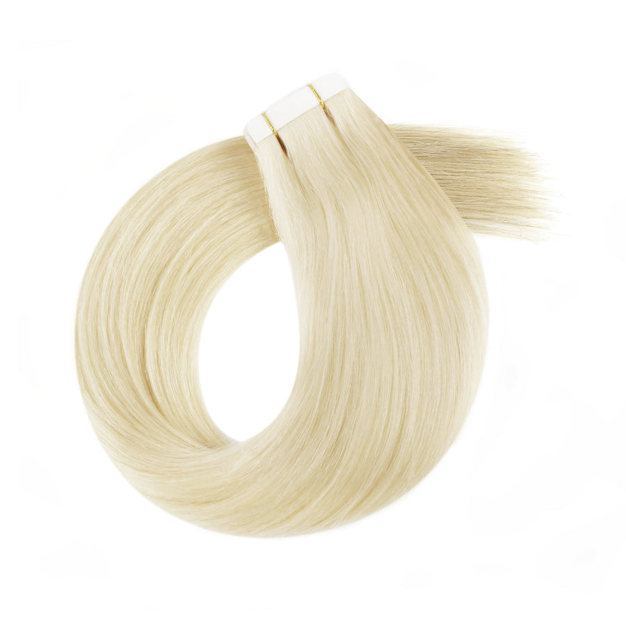 Tape In Hair Extension #60A Light Ash Blonde