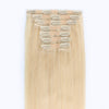 140g clip in hair extensions beach blonde 613# 22"|var-31957320630344