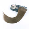 Dark Coffee Brown (#66) Virgin Tape  In Hair Extensions 18"