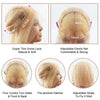 Bob Wigs 13X4 Lace Wigs Silky Straight Human Hair Wigs 613# 150% Density