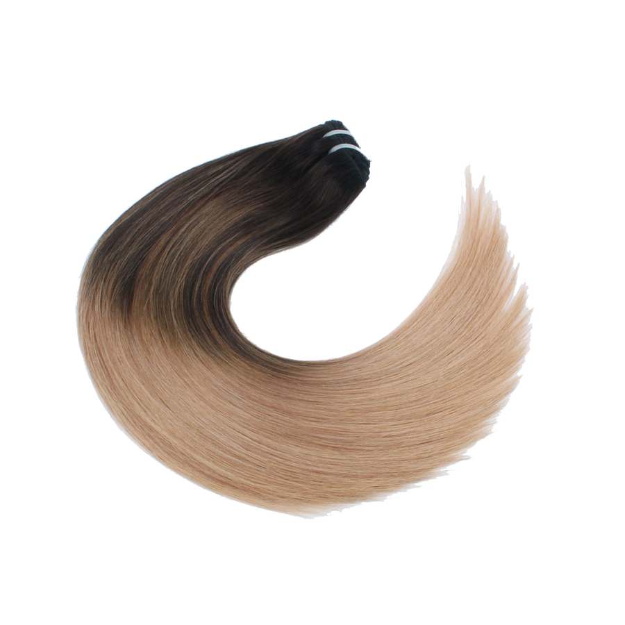 160g Balayage B2/18# Clip In Hair Extensions