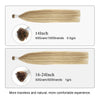 I Tip Hair Extensions Highlights P8A/60#