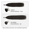 I Tip Hair Extensions #1B Off Black
