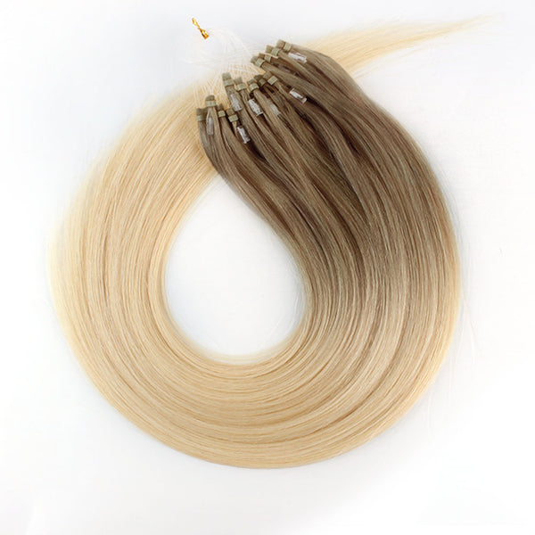 Balayage Micro Loop Hair Extensions | 100% Real Human Hair