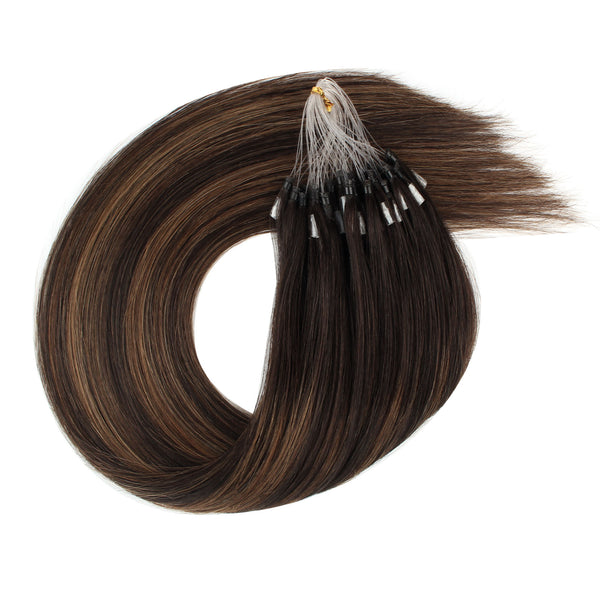 Highlights Micro Loop Hair Extension | 100% Real Human Hair | Shop Now