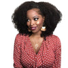 Clip in Hair Extension Afro Kinky Curly Jet Black 14&16 Inch