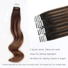 Tape In Hair Extension Balayage B#2/#6