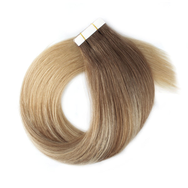 Tape In Hair Extension Balayage B#8/#18/#60 | AmazingBeautyHair display picture 1