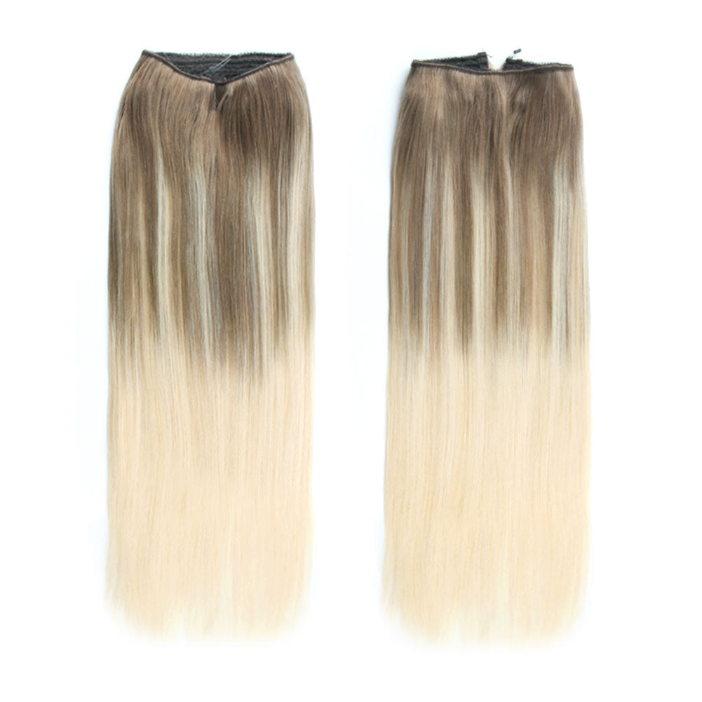 Halo Hair Extensions Balayage B8/60#