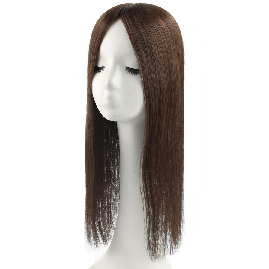 5.5 x 6" Mono Top Hair Topper Color 2#