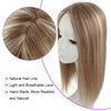 5.5 x 6" Mono Top Hair Topper Highlights Color P228#