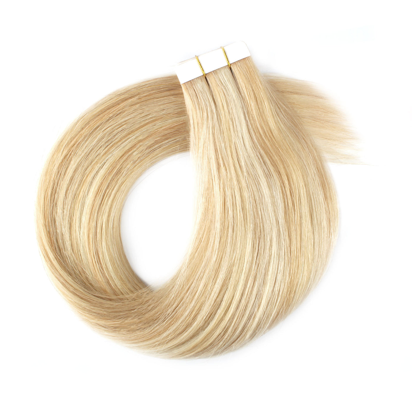 Tape In Hair Extension P #18/#613 Dirty Blonde Highlights Beach Blonde