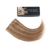 160g clip in hair extensions highlights #6/12|var-31950214692936