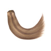 160g clip in hair extensions highlights #6/12|var-31950214692936