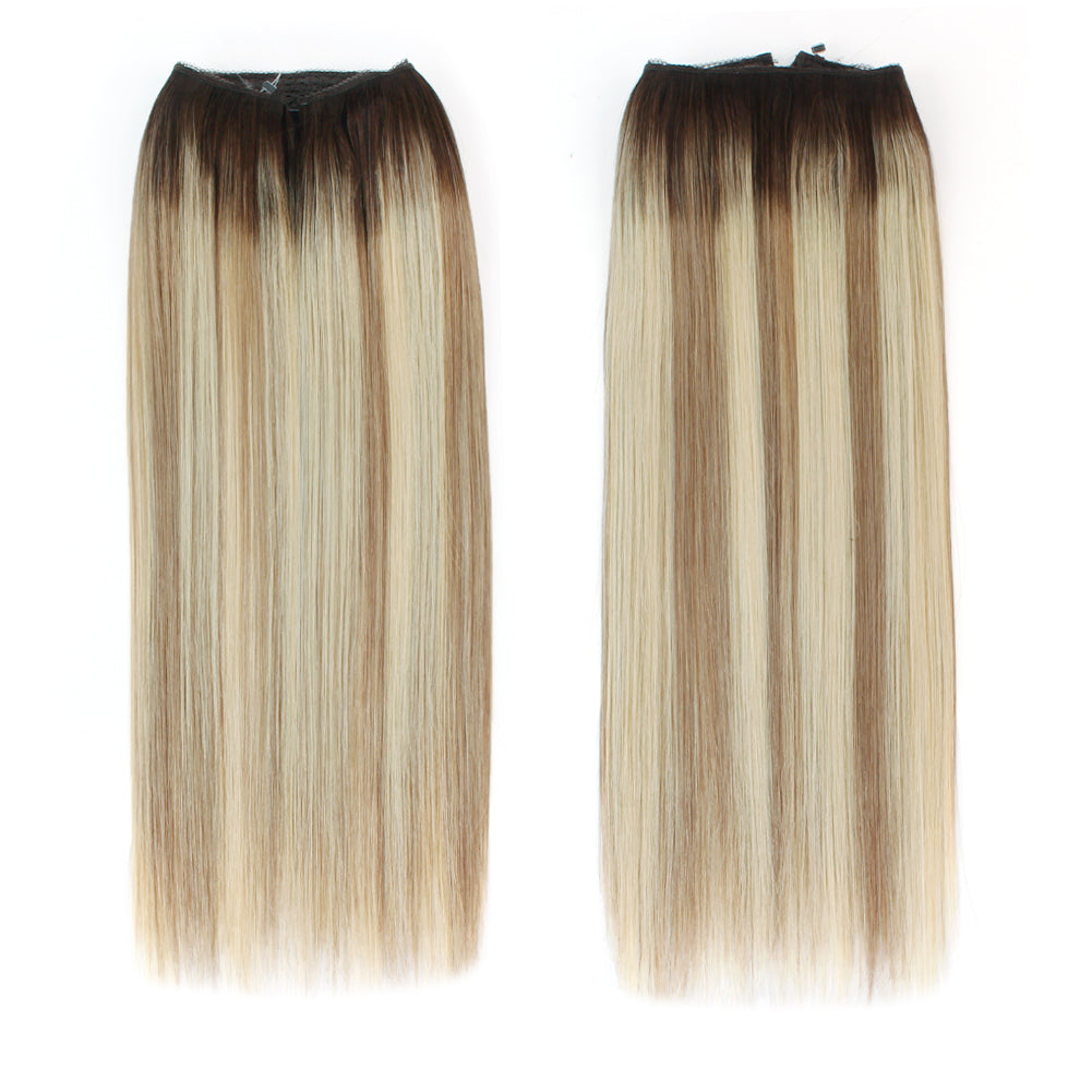 Rooted Highlights Wire Hair Extensions