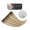 Halo Hair Extensions Rooted Highlights RP3-8/613#