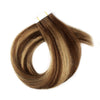 Tape In Hair Extension Rooted Highlights RP4-4/27 18 inch