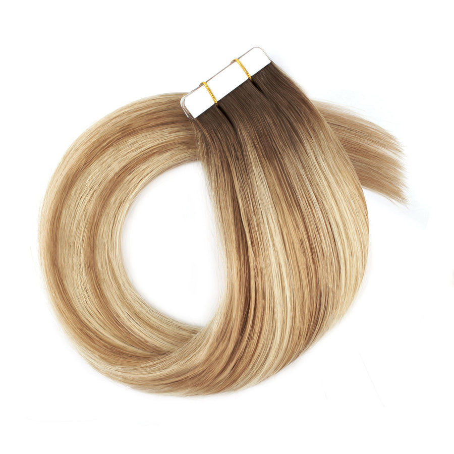 Tape In Hair Extension Rooted Highlights RP8-12/60