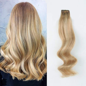 Tape In Hair Extension Rooted Highlights RP8-12/60