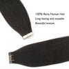 Yaki Straight Tape In Hair Natural Black