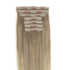 120G Balayage B8-18/60# Clip In Hair Extensions