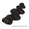 Body wave clip in extensions natural black 16"|var-31590236323912