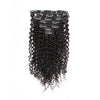 Clip in Hair Extension Jerry Curl 10 Inch