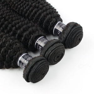 Kinky curly 100% human remy hair weave|var-31963607269448